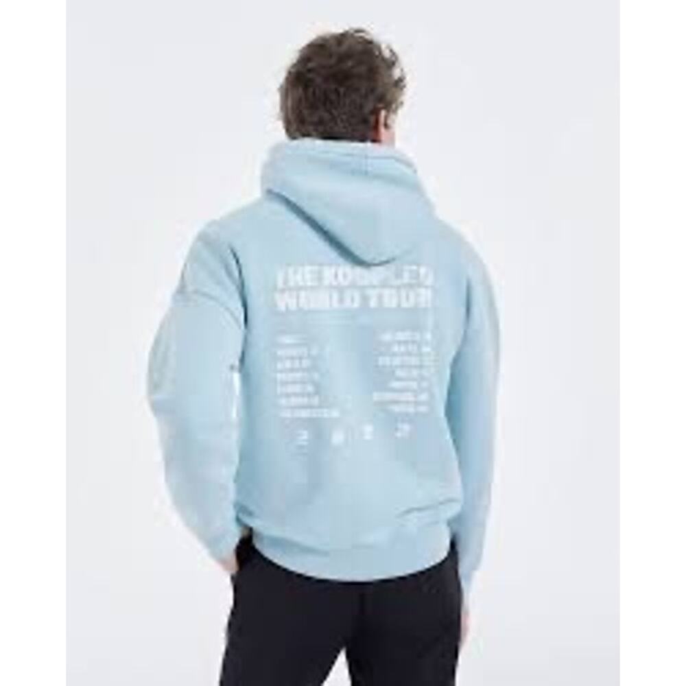 The Kooples Tour Hoodie Size 2 (Oversized Medium) NWT 100% Cotton - Picture 2 of 8